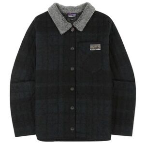 Rare Vintage Recycled Patagonia Wool Plaid Jacket Button Up